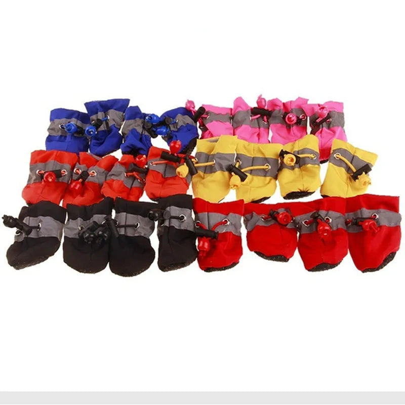 Botas Impermeables Antideslizantes para Perros – Pack de 4