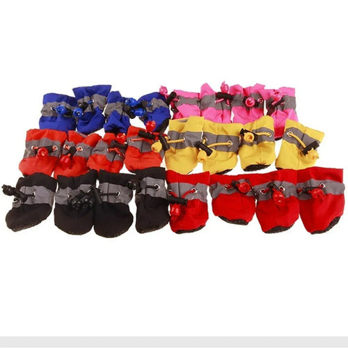 Botas Impermeables Antideslizantes para Perros – Pack de 4