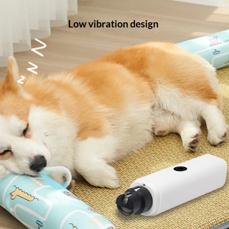 Lima Eléctrica para Uñas de Mascota | Suave y Silenciosa