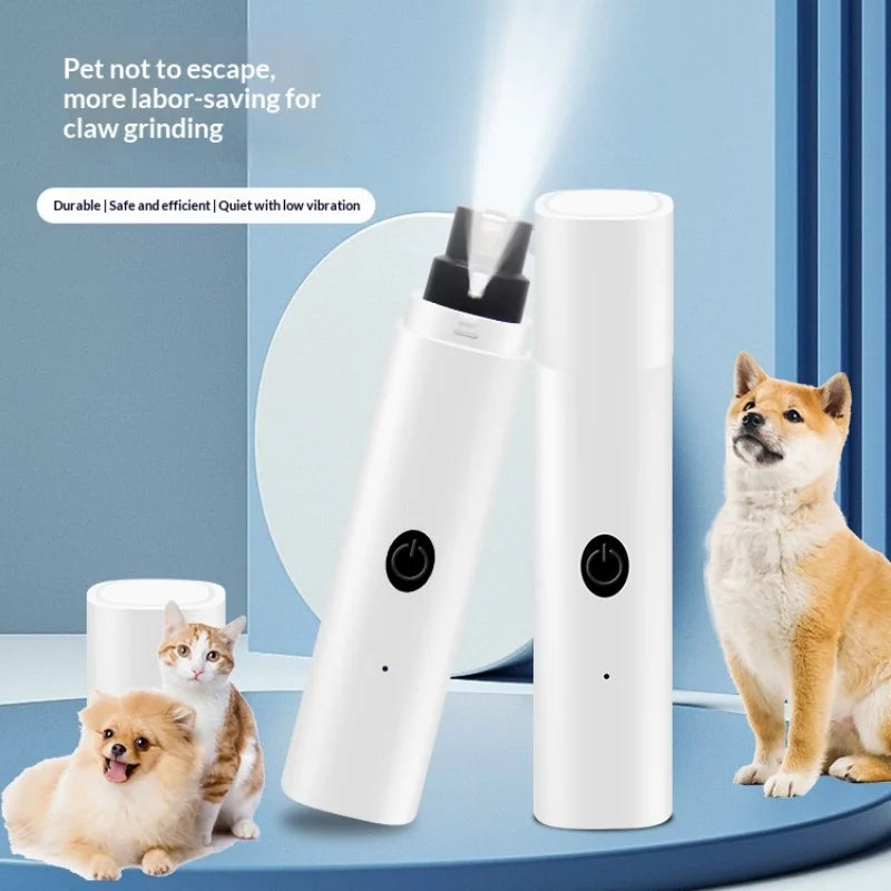 Lima Eléctrica para Uñas de Mascota | Suave y Silenciosa
