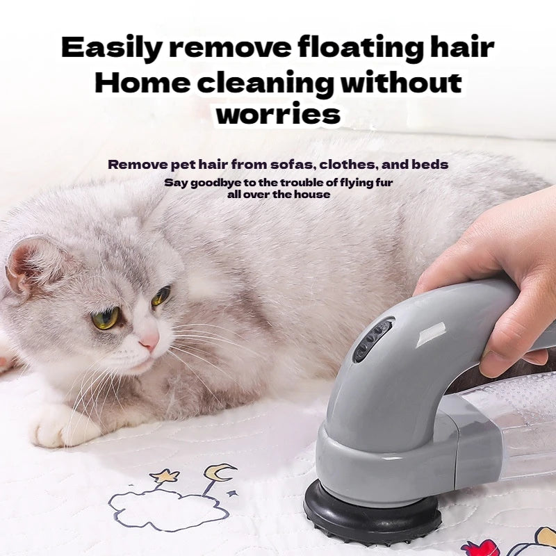Aspirador Portátil de Pelo para Mascotas | Recargable USB