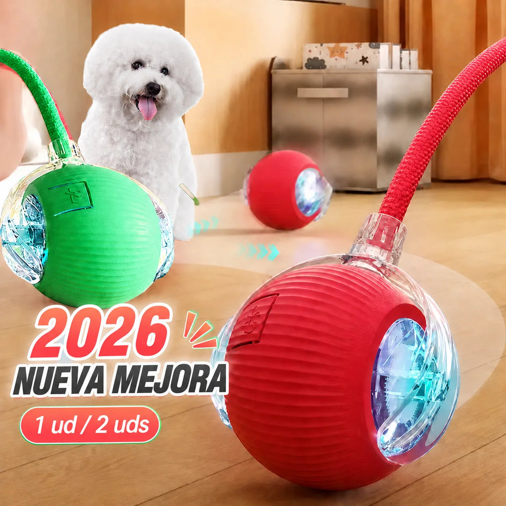 Pelota Interactiva Automática para Perros – Recargable