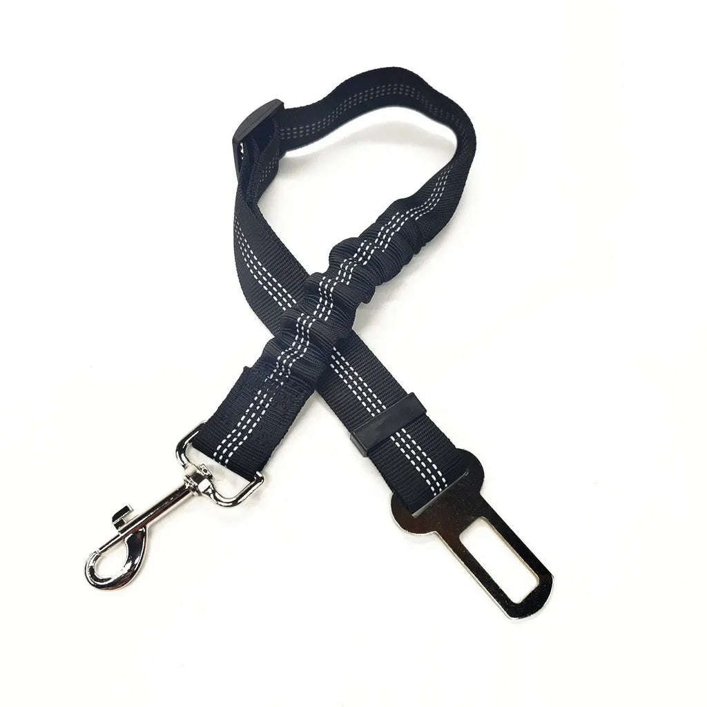 Cinturón de Seguridad Elástico para Perros – Ajustable y Reflectante