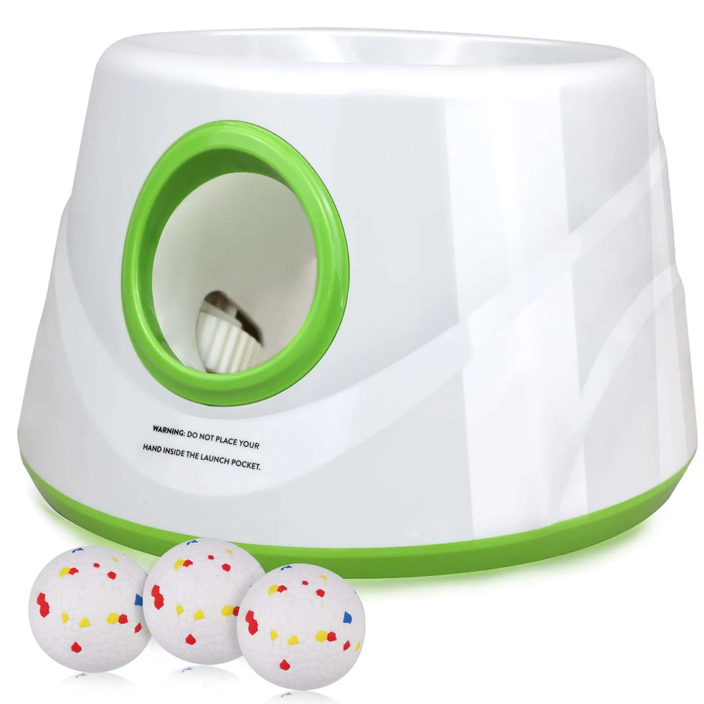 Lanzador Automático de Pelotas para Perros Recargable USB