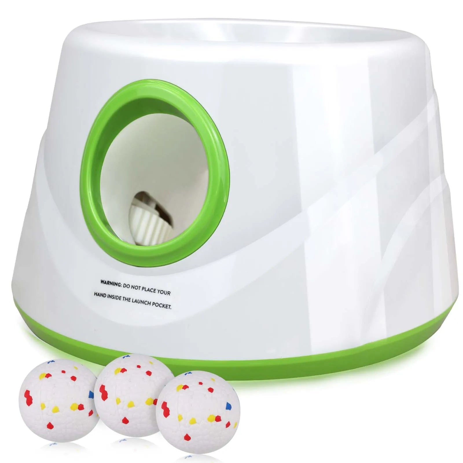 Lanzador Automático de Pelotas para Perros Recargable USB