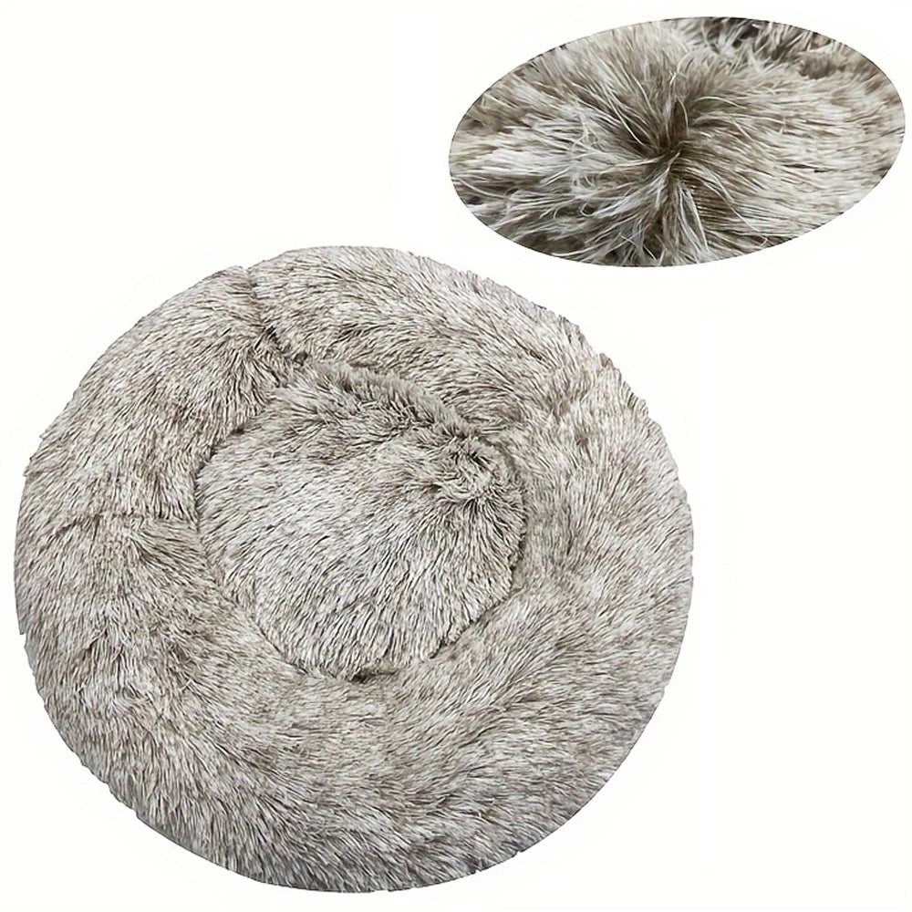 Cama Redonda para Perro y Gato | Suave y Lavable